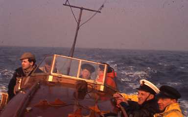 At sea on Richard Ashley