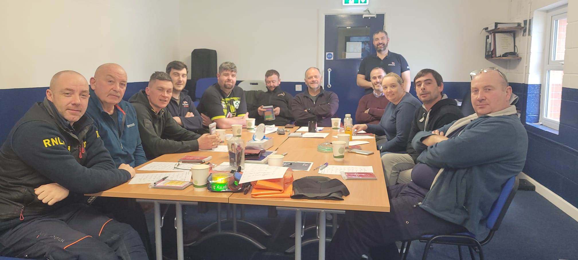 Group shot of classroom training.