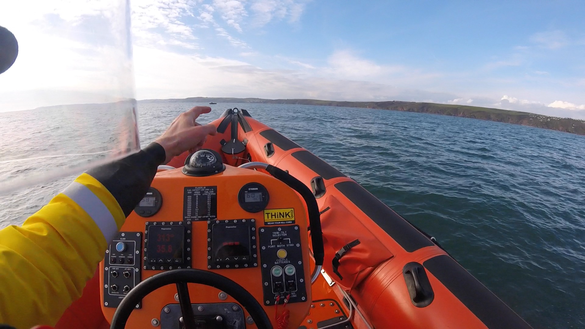 Plymouth ILB approaching casualty 