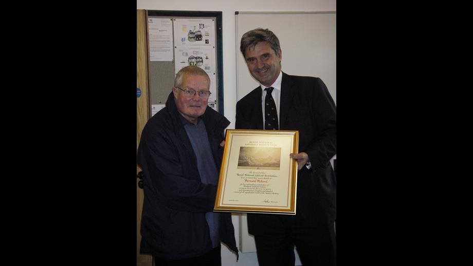 Edward Rimmer Blackpool RNLI celebrate as long-standing volunteer turns 80 | RNLI