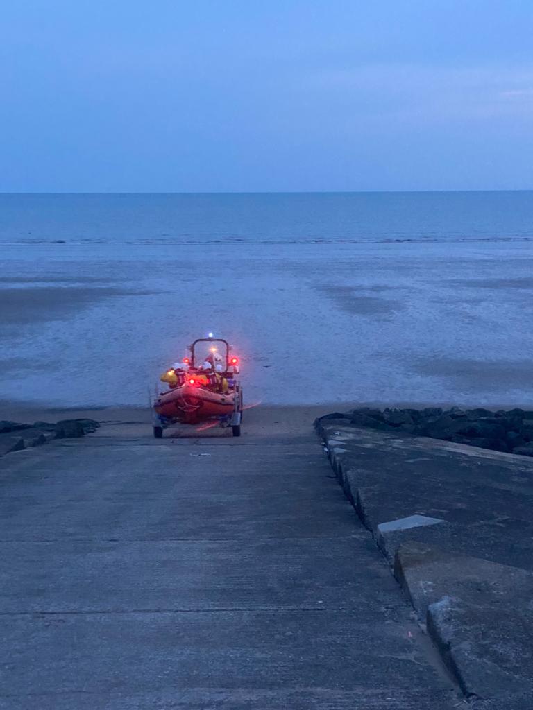 Port Talbot RNLI launch in search of a missing child