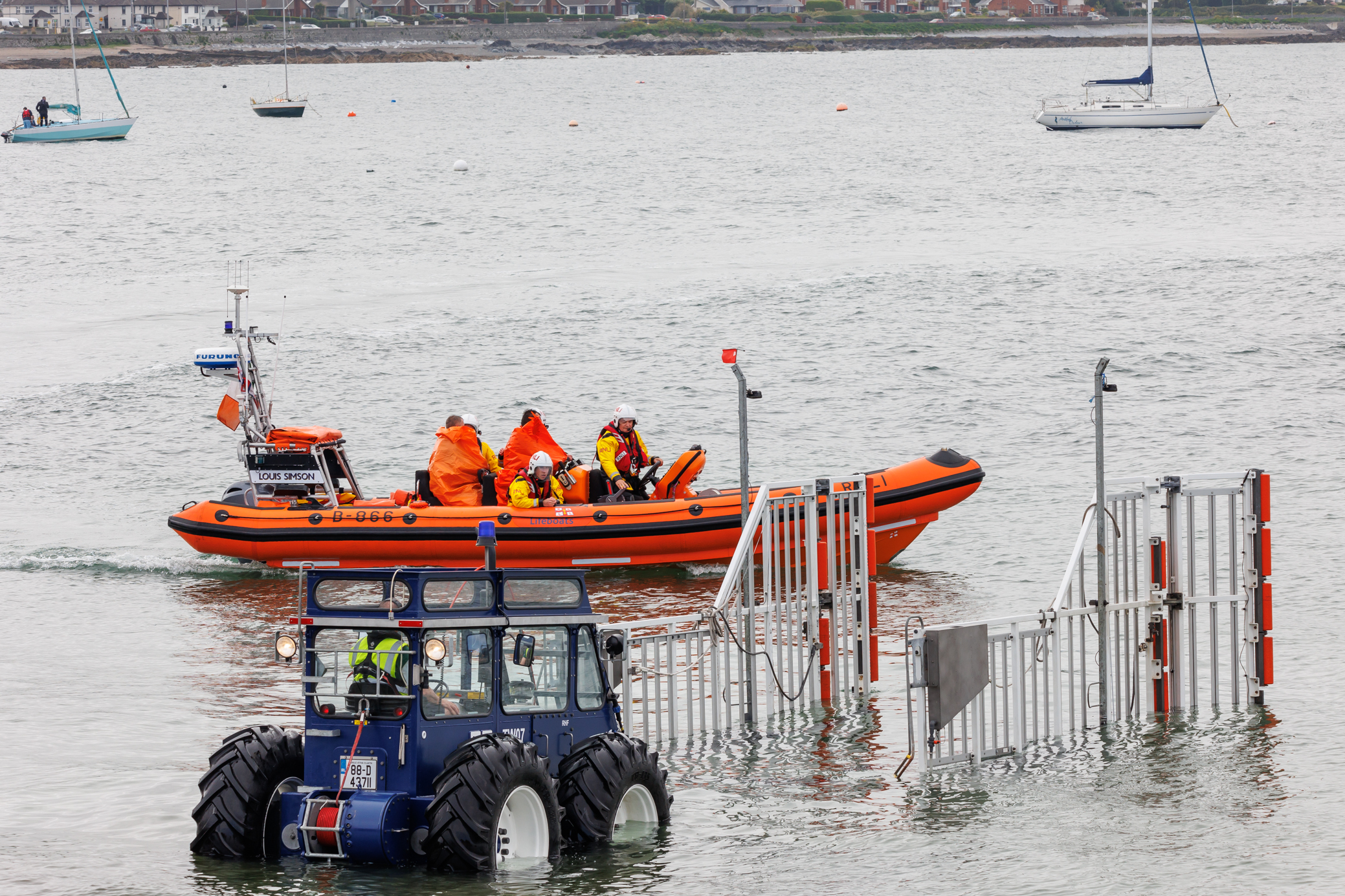 Rnli Night Rescue Skerries RNLI and Howth RNLI rescue two men in multi-agency call out | RNLI