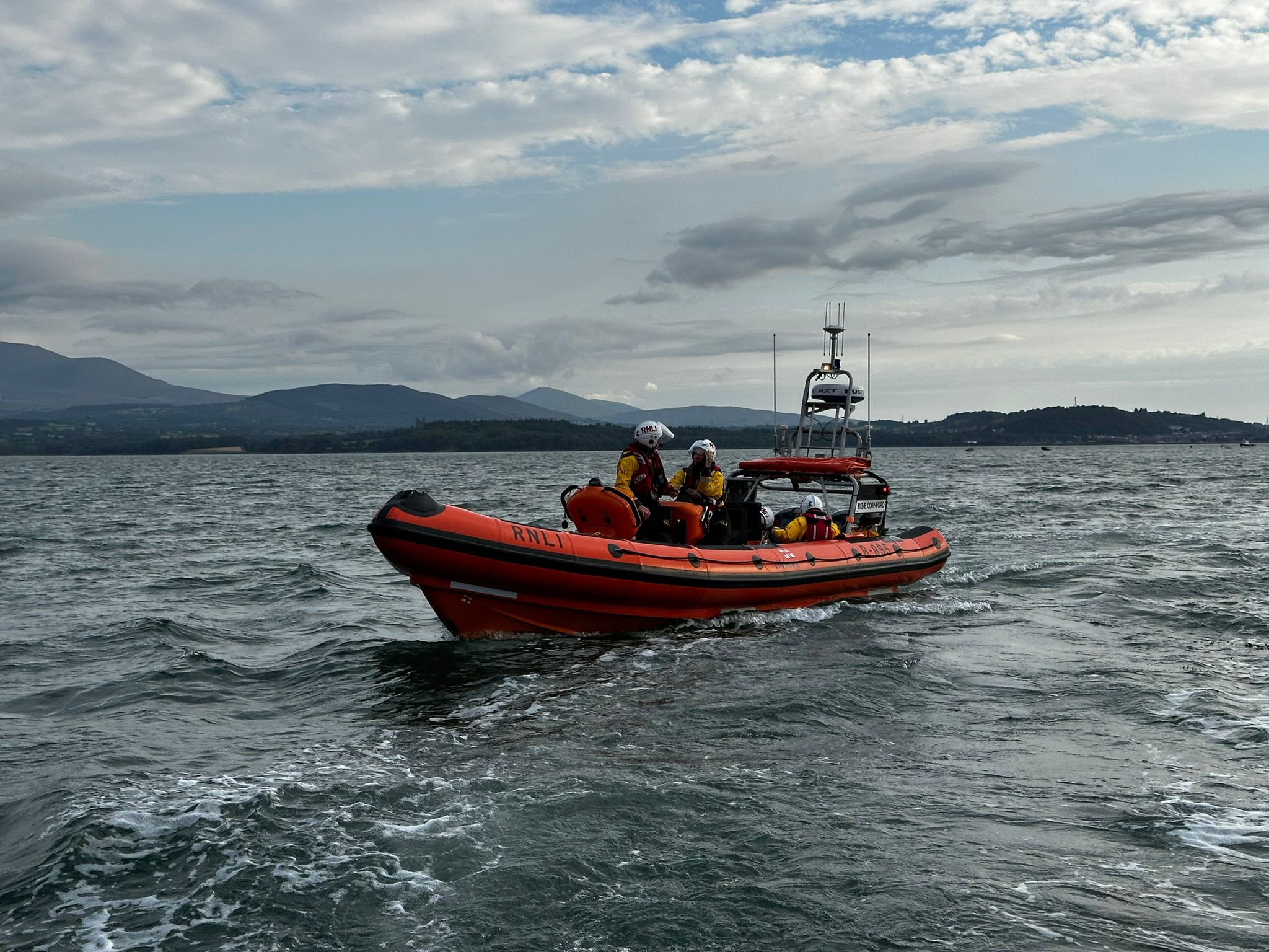 Relief Atlantic 85 Irene Cornforth on the Menai Strait