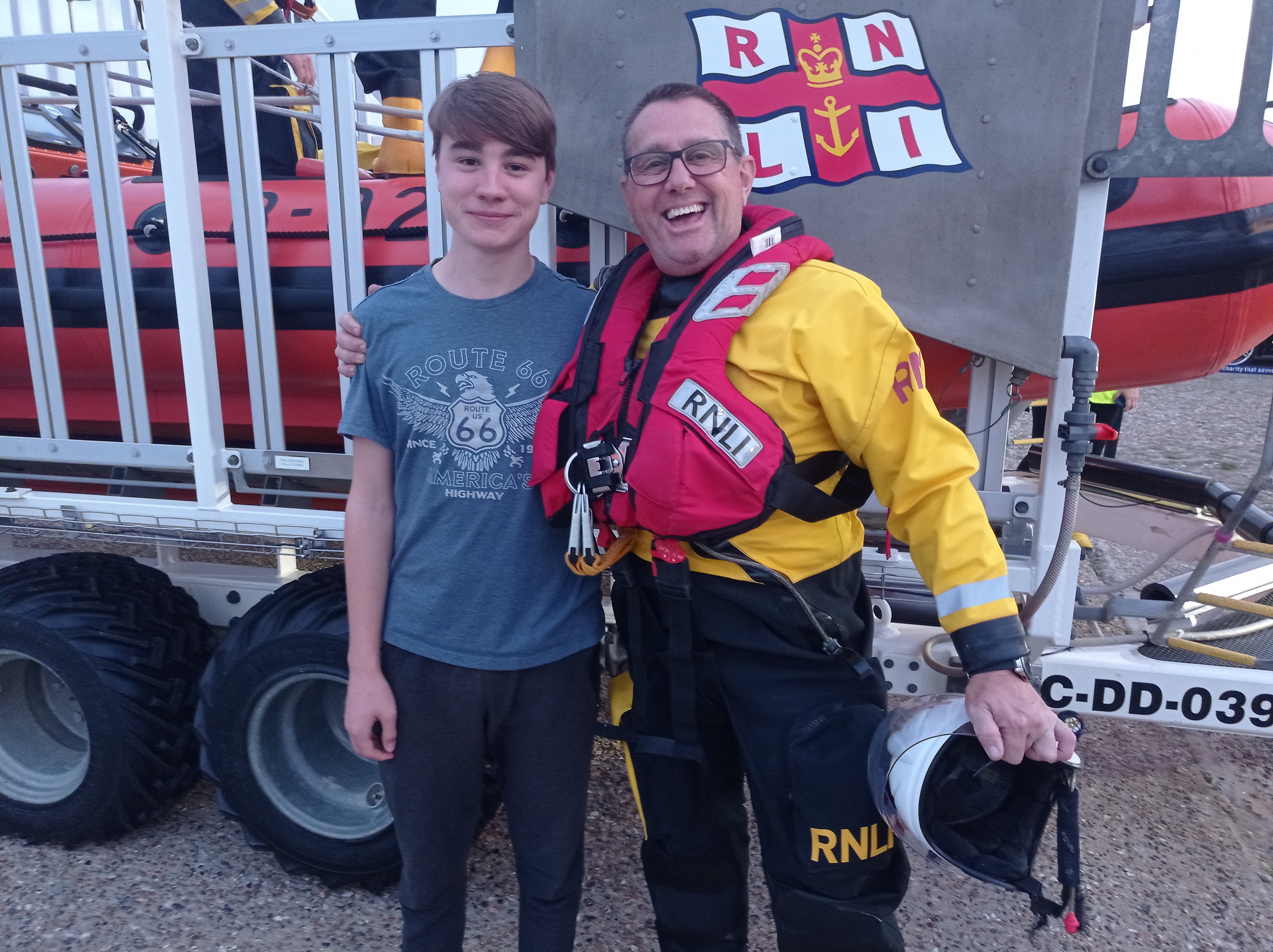 Helm Peter and son Samuel