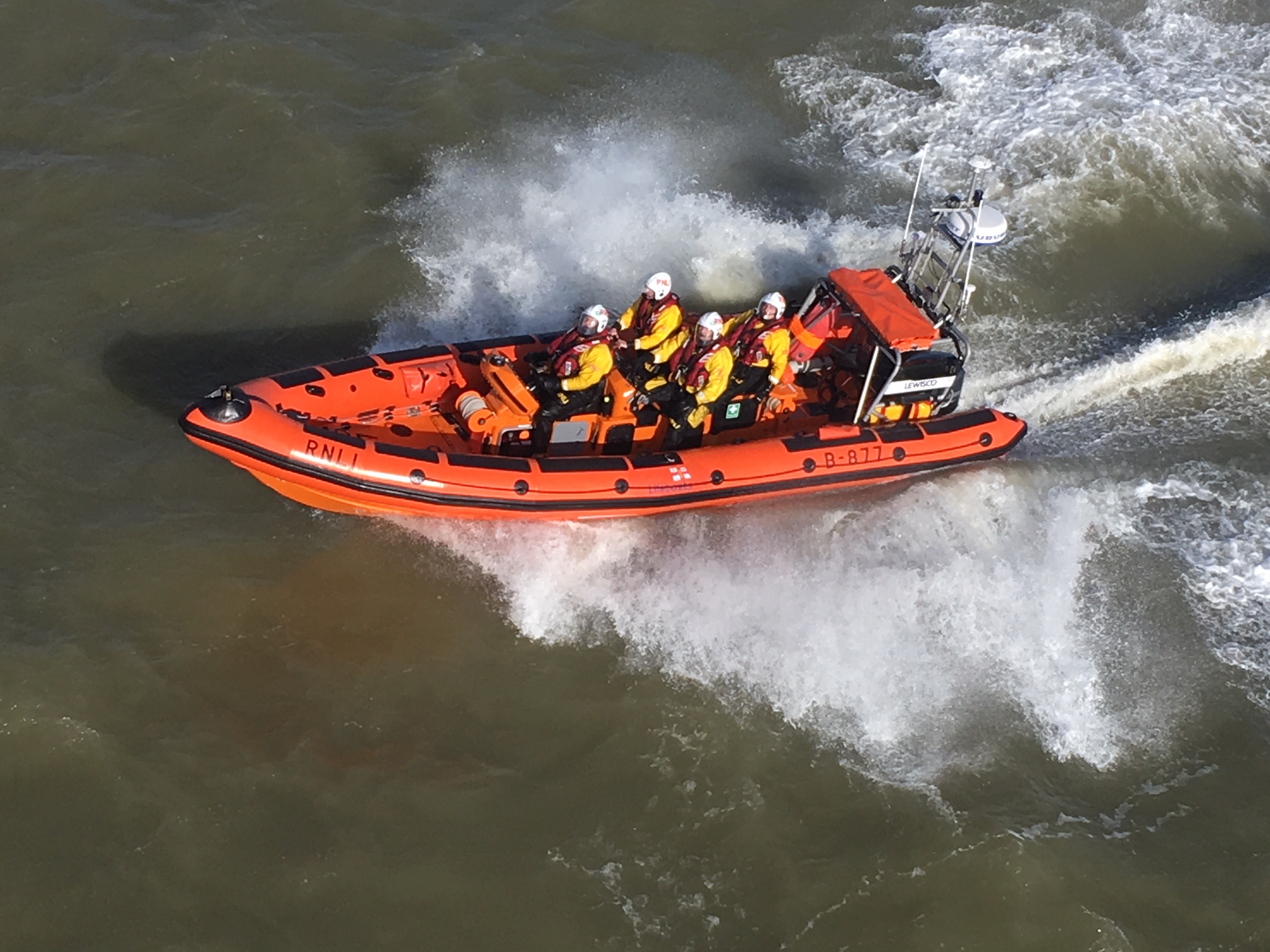 The Whitstable Atlantic 85 Lifeboat.
