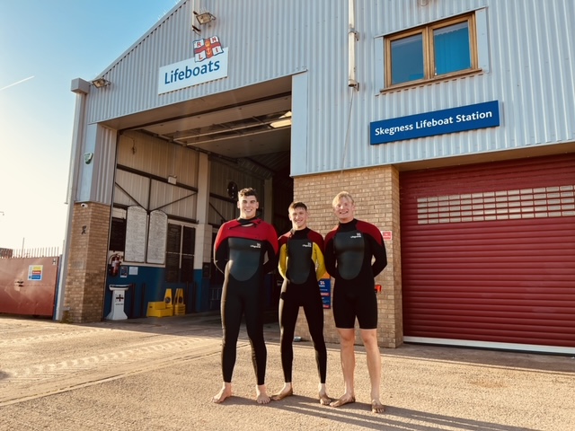 RNLI Lifeguards at Skegness Lifeboat Station
