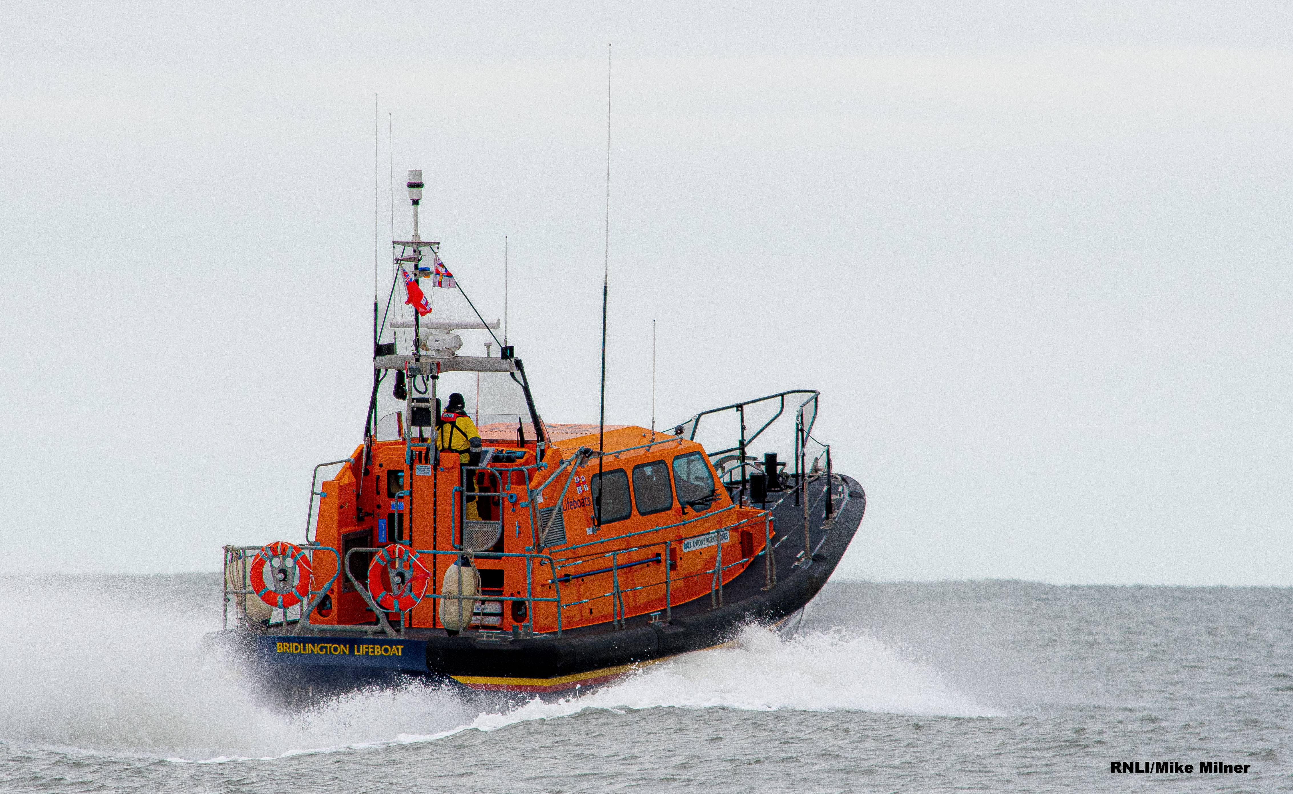 Bridlington all-weather Antony Patrick Jones launching on 04/04/24.