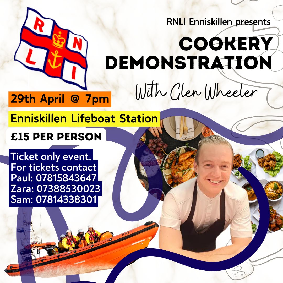 Fundraising cookery demonstration 