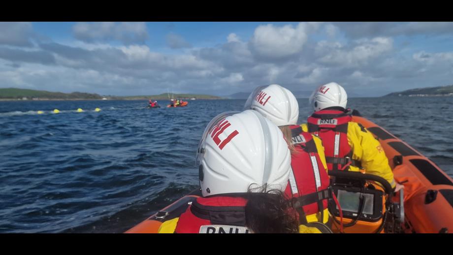 Largs Reserve Multi-agency training session for Largs RNLI volunteers | RNLI
