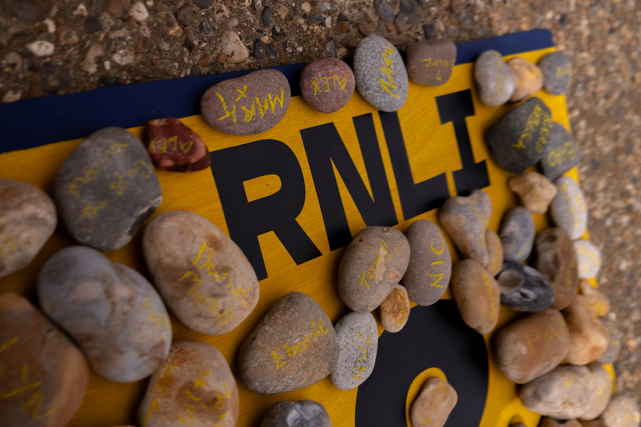 Signed stones