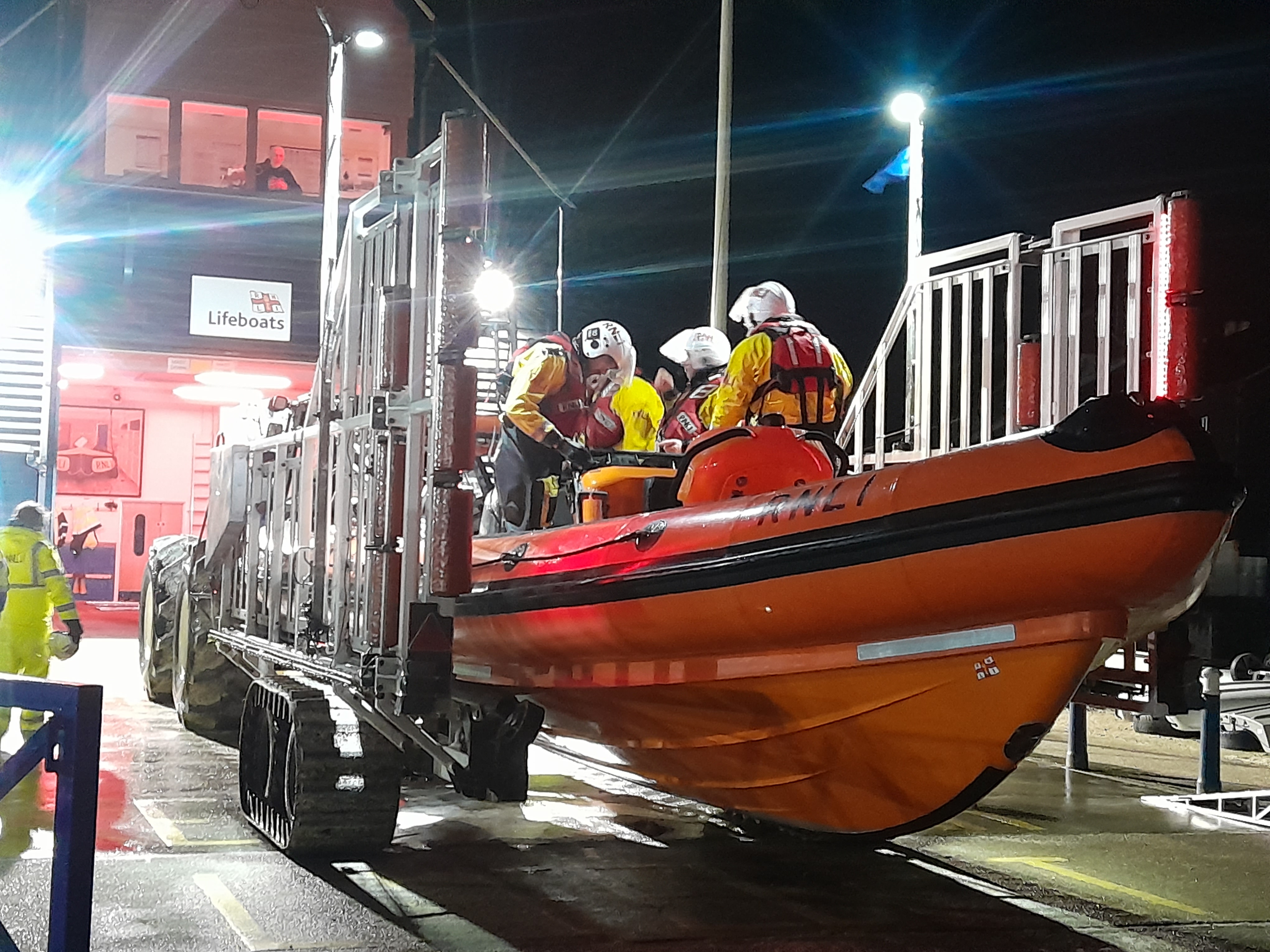 Lewisco, the Whitstable Atlantic 85 Lifeboat.