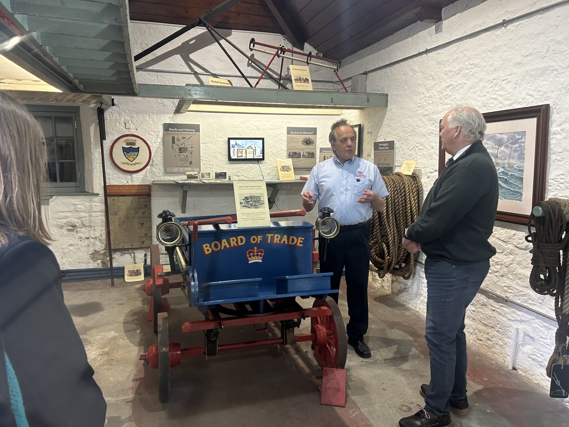 Visit to the restored Rocket House