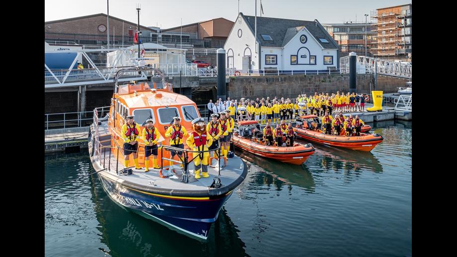 Rnli Night Hundreds of RNLI people take part in photo event to mark the charity’s ...