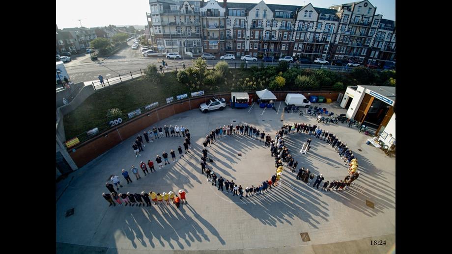 Bridlington Lifeboat celebrates RNLI 200 event Bridlington RNLI volunteers at the One Crew One Moment event