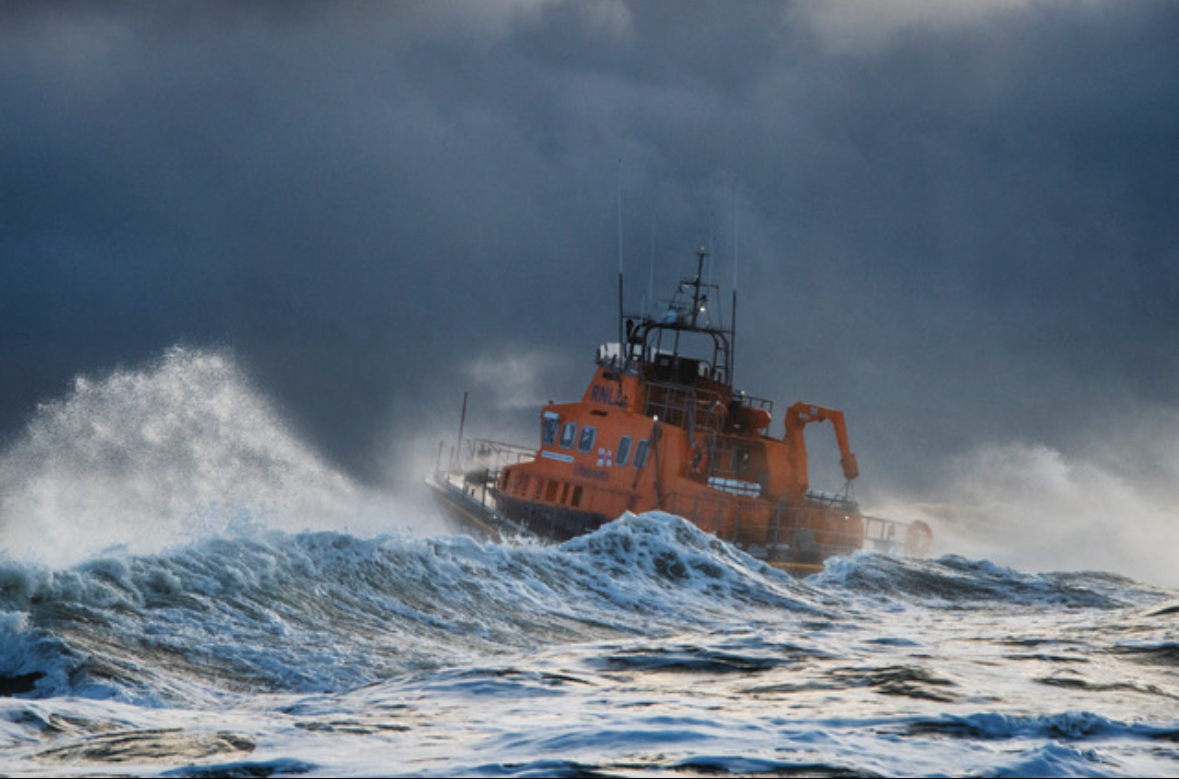 17-25 out in rough seas