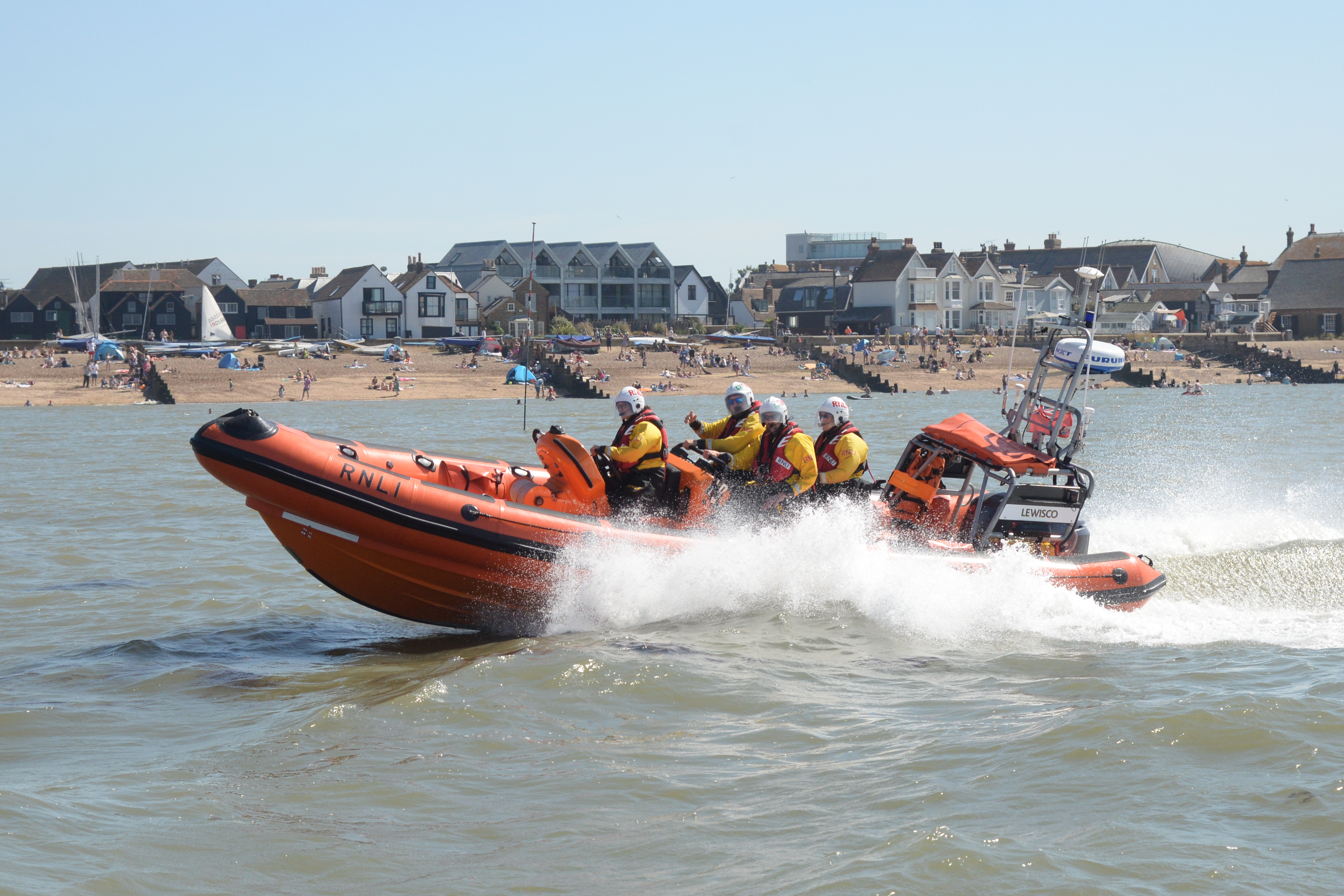 The Whitstable B-Class lifeboat Lewisco.