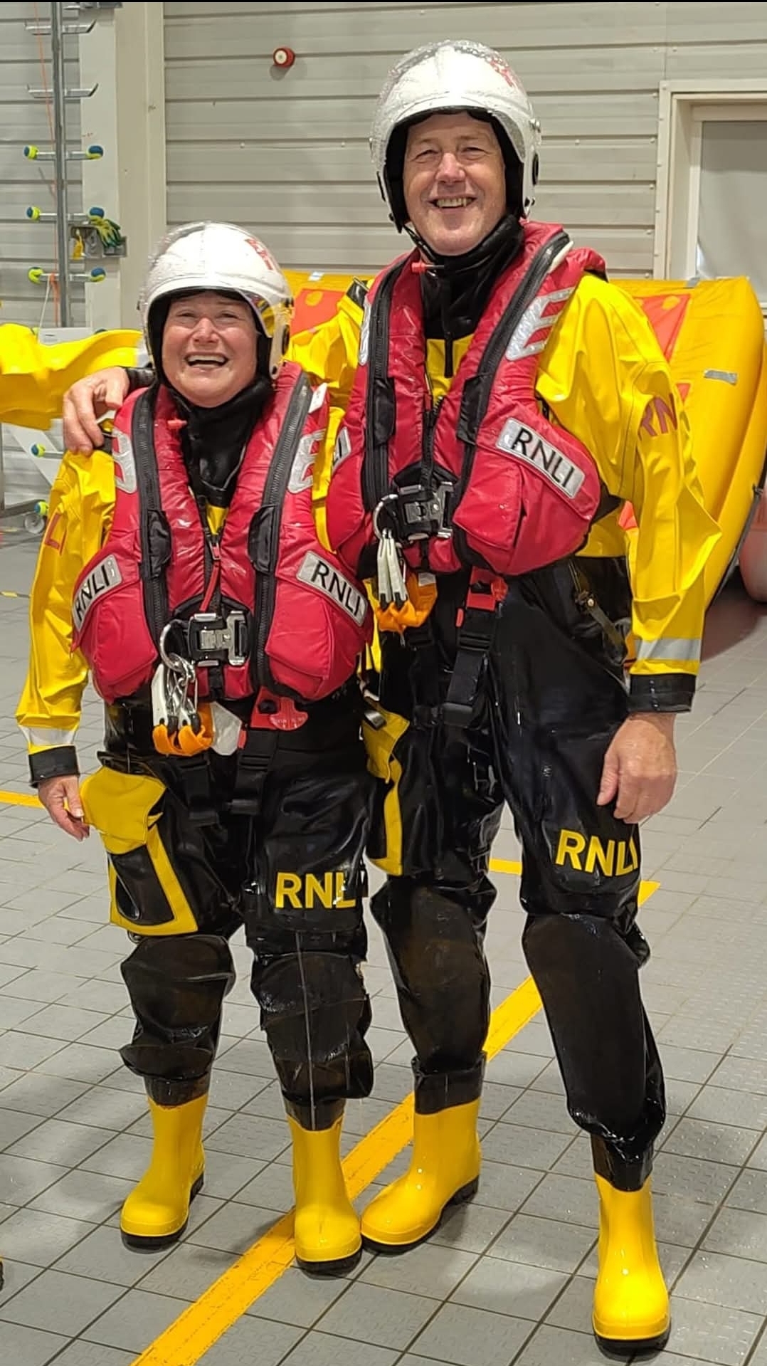 Orlagh and Francis Blake-Dillon from Achill Island RNLI