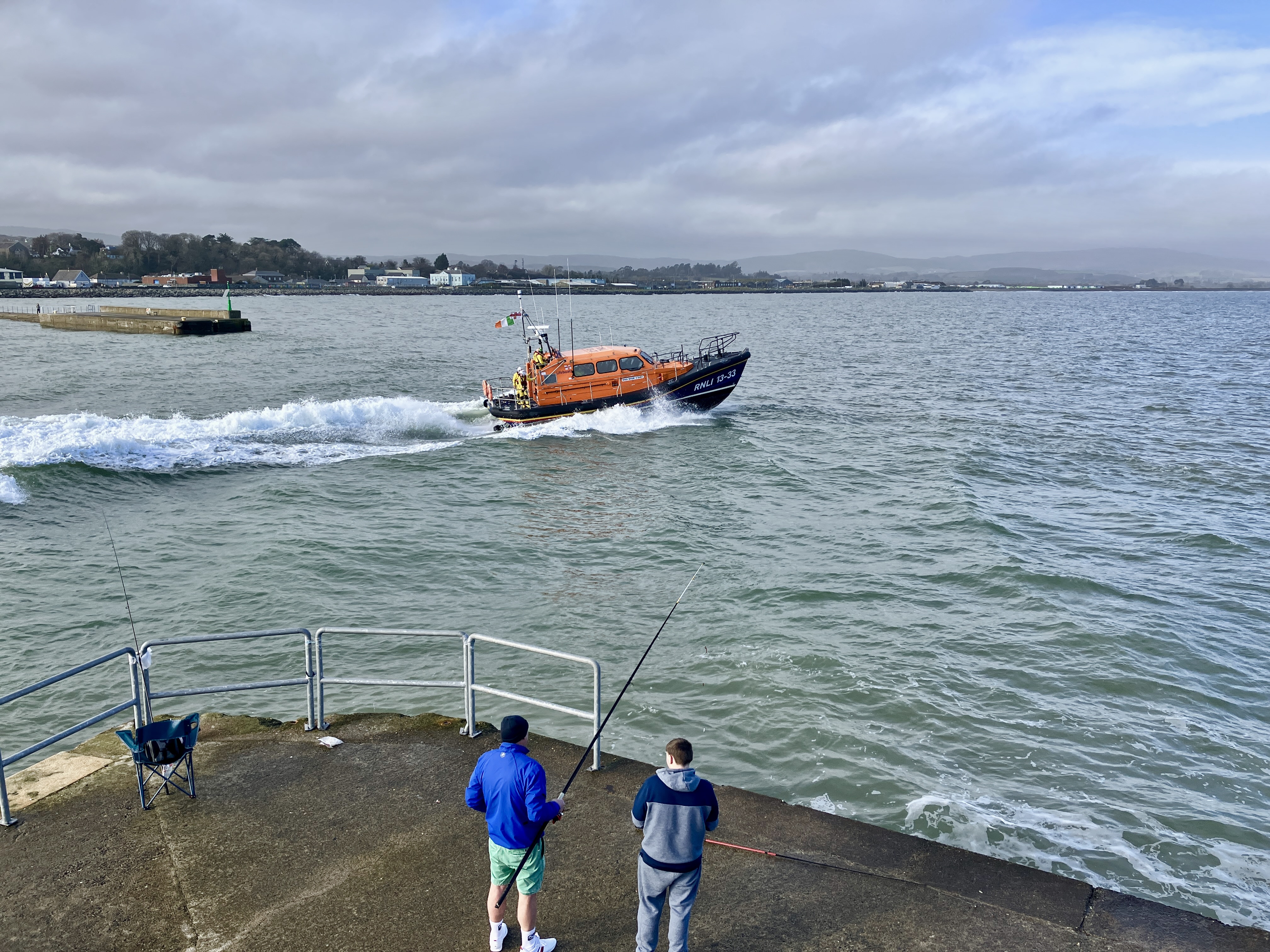 Shannon class lifeboat at Wicklow (File Photo)