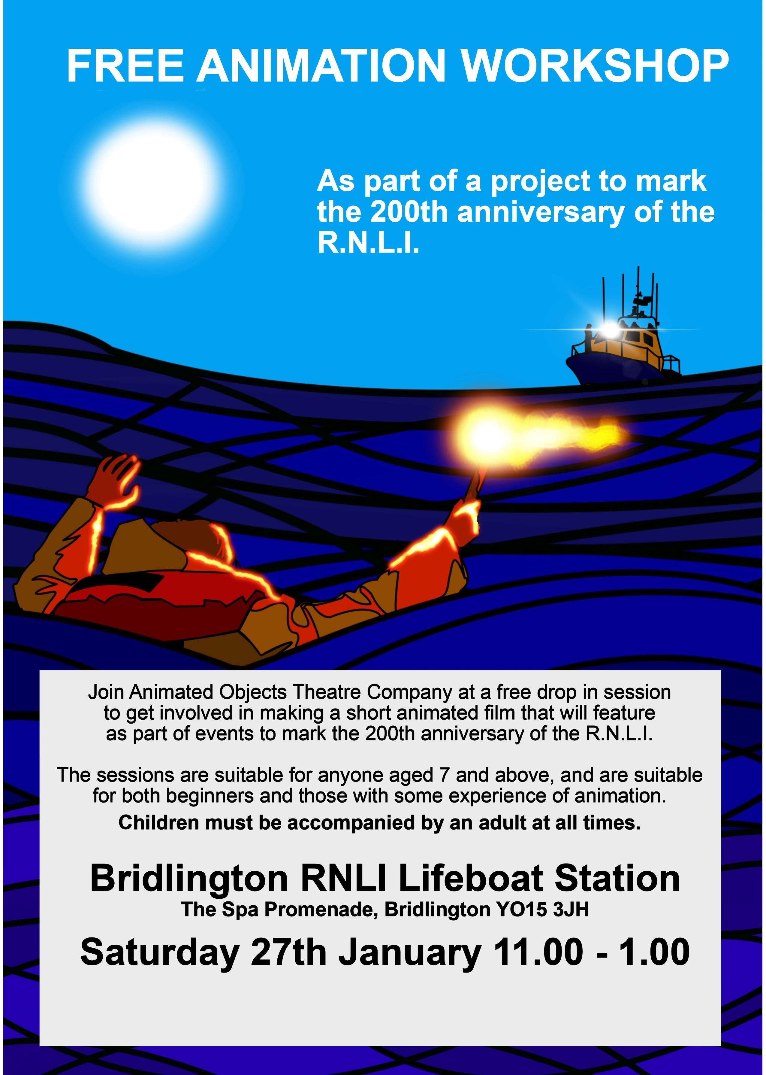Free Animation Workshop - Details of Event 
