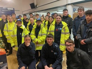 Blackpool Police Cadets visit the RNLI at Blackpool