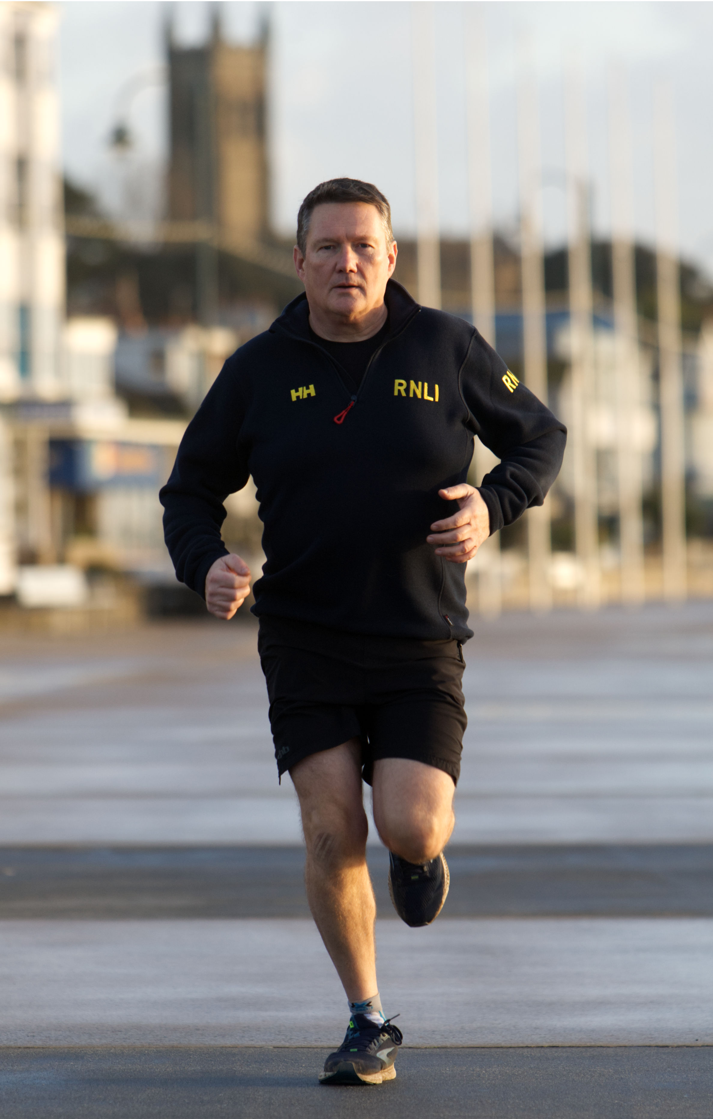Picture of a man running