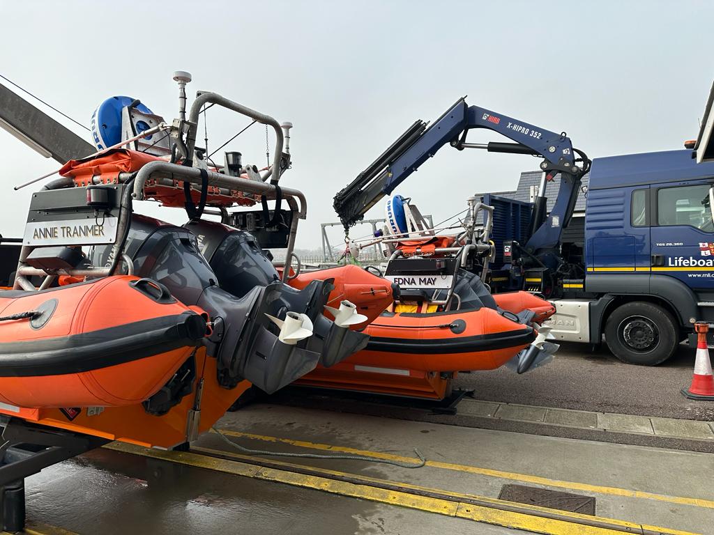 Southwold ILB AnnieTranmer departs for a refit