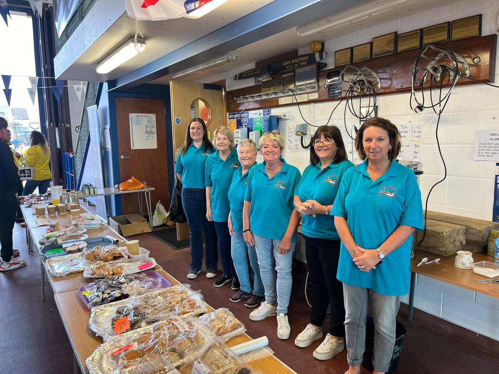 Hoylake RNLI volunteers at the meet and greet day