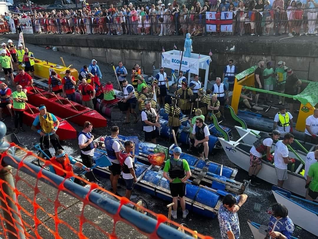 Port Talbot RNLI Diverted from raft race