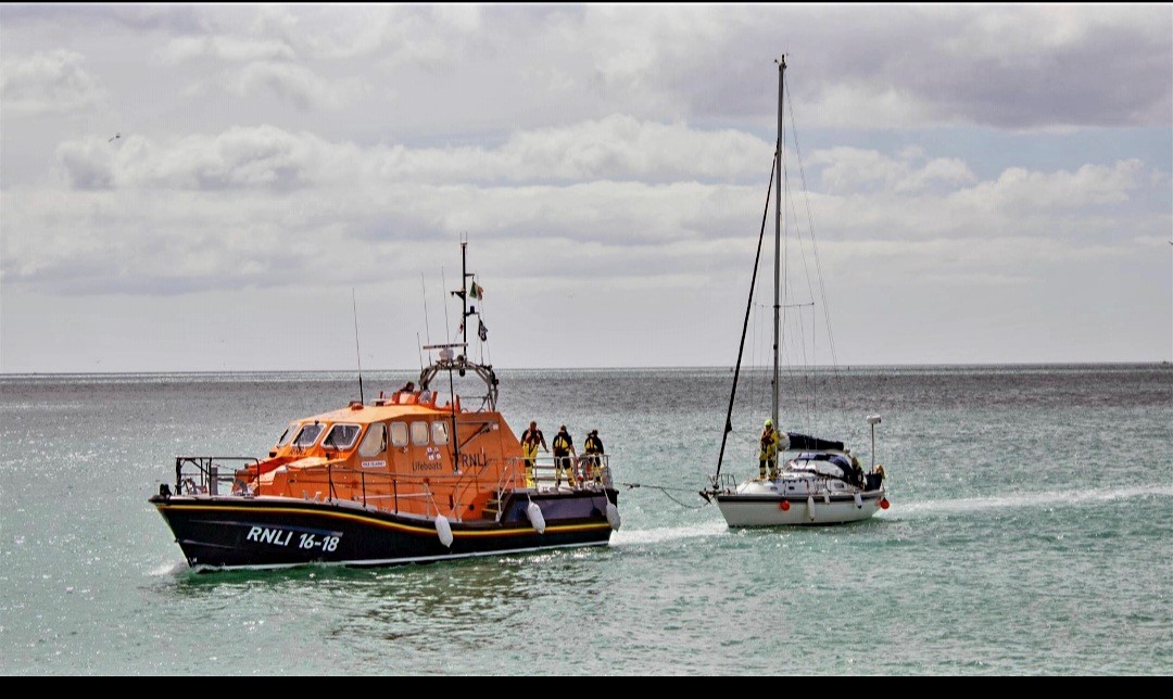 Rosslare Harbour RNLI comes to aid of two people