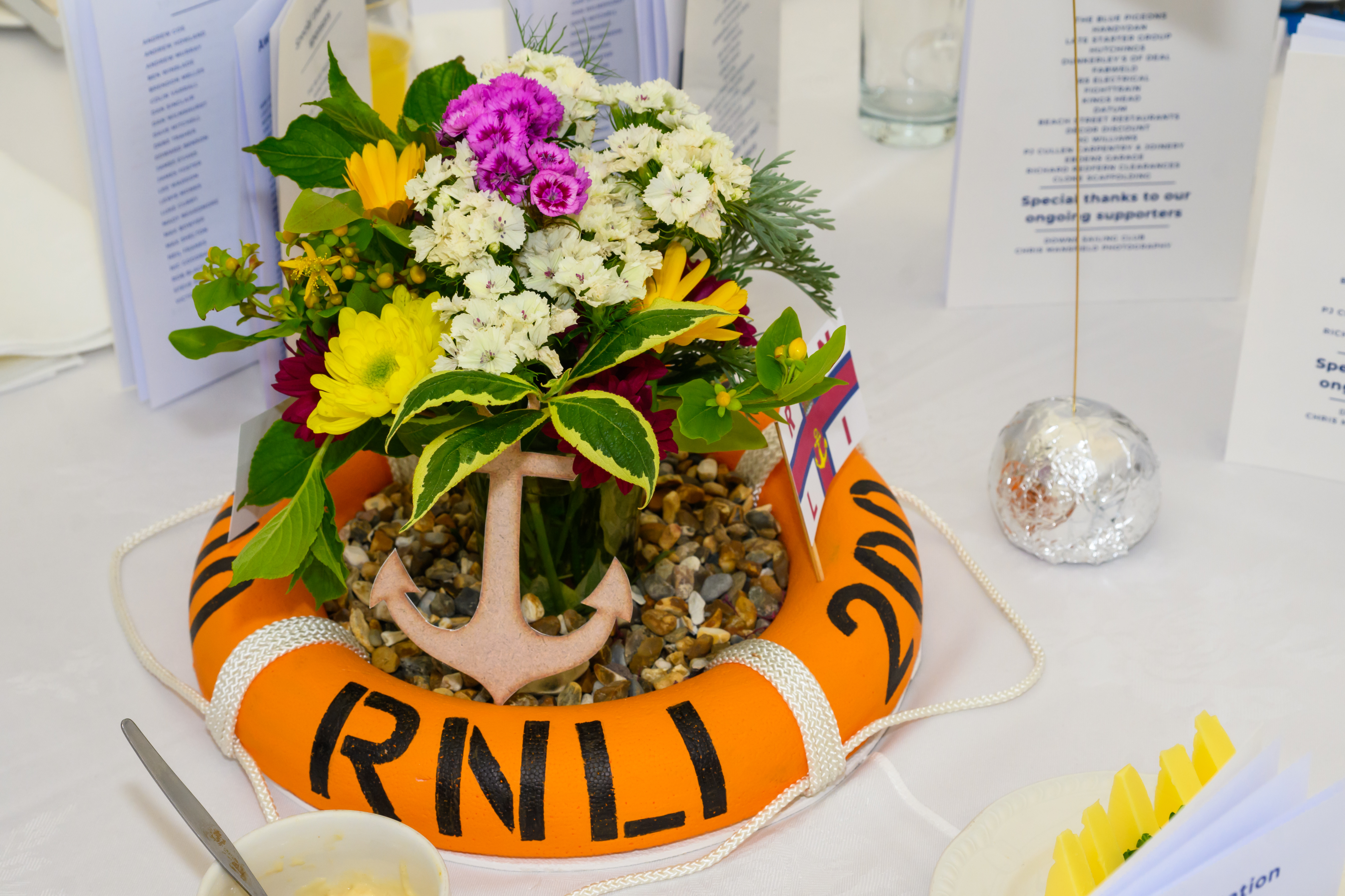 Dinner table decoration