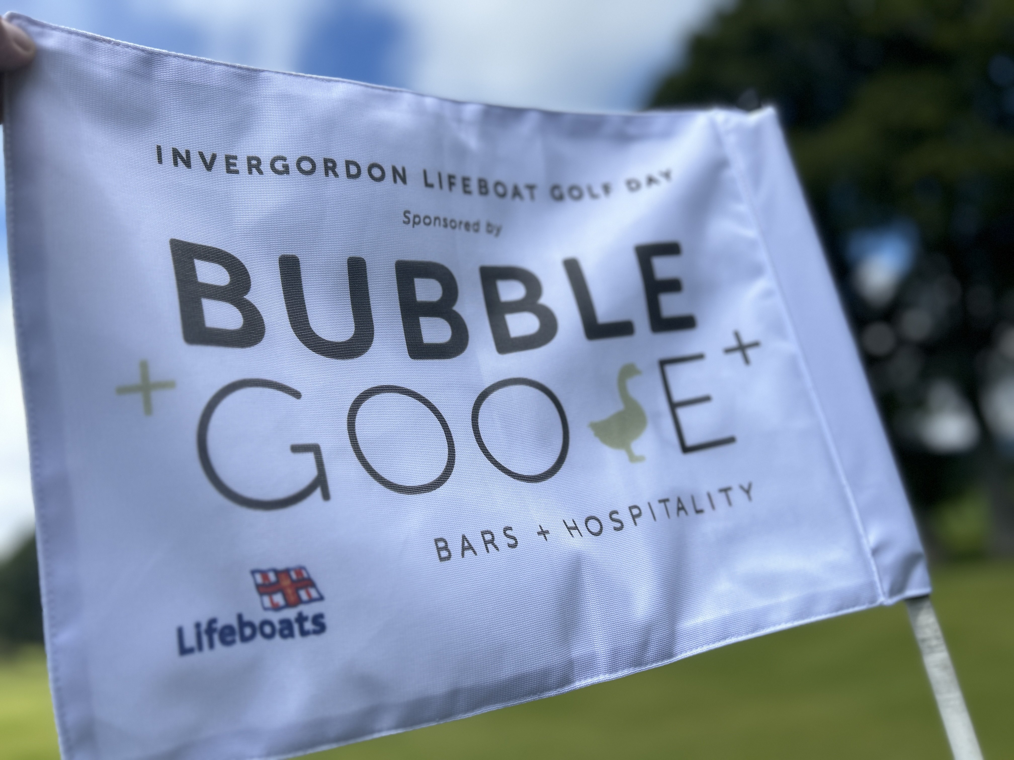 Bubble &amp; Goose Flags