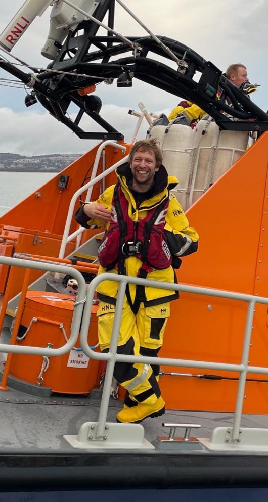 Coxswain of The Mumbles Lifeboat