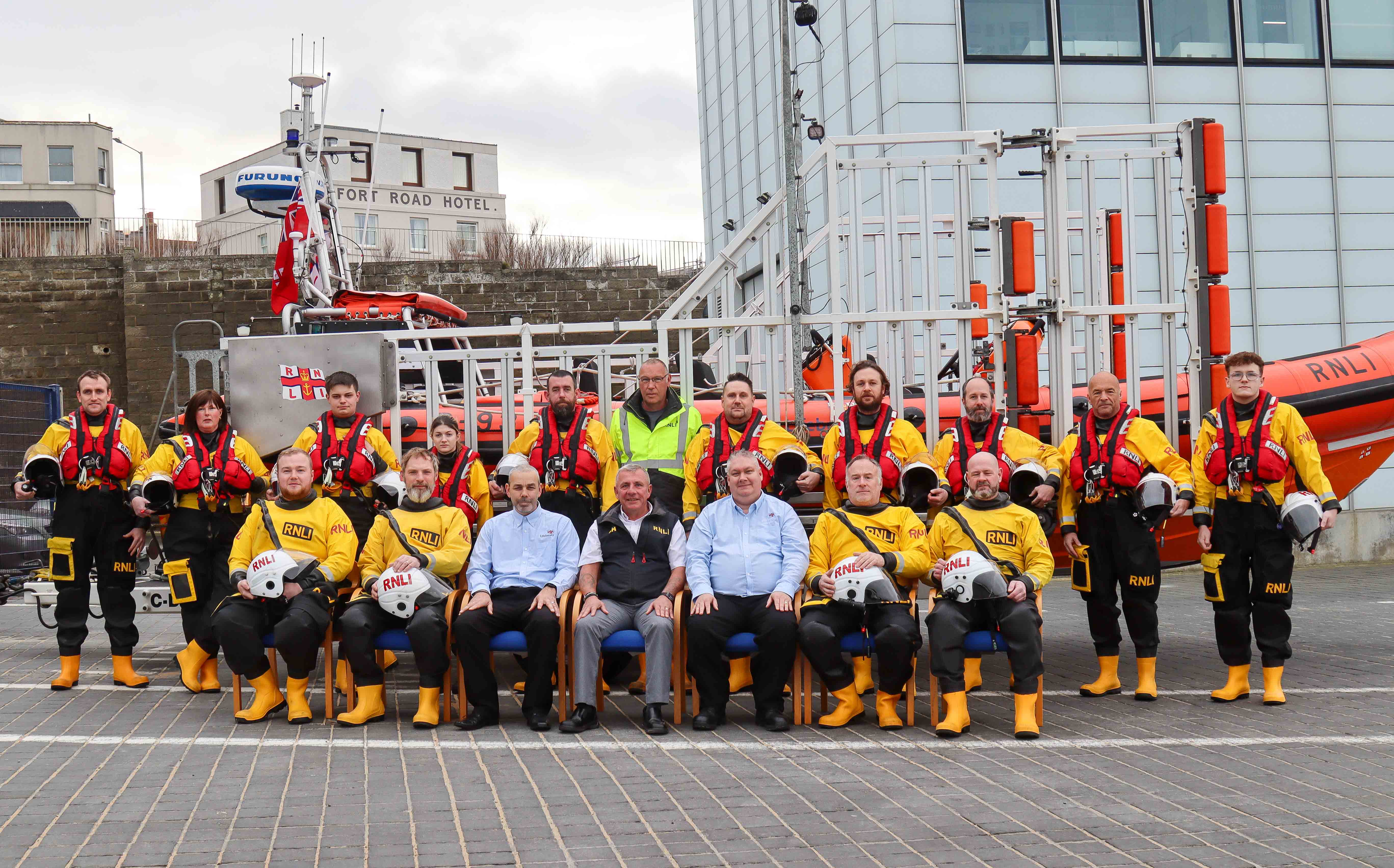 Margate RNLI lifeboat crew February 2024 (RNLI Margate)