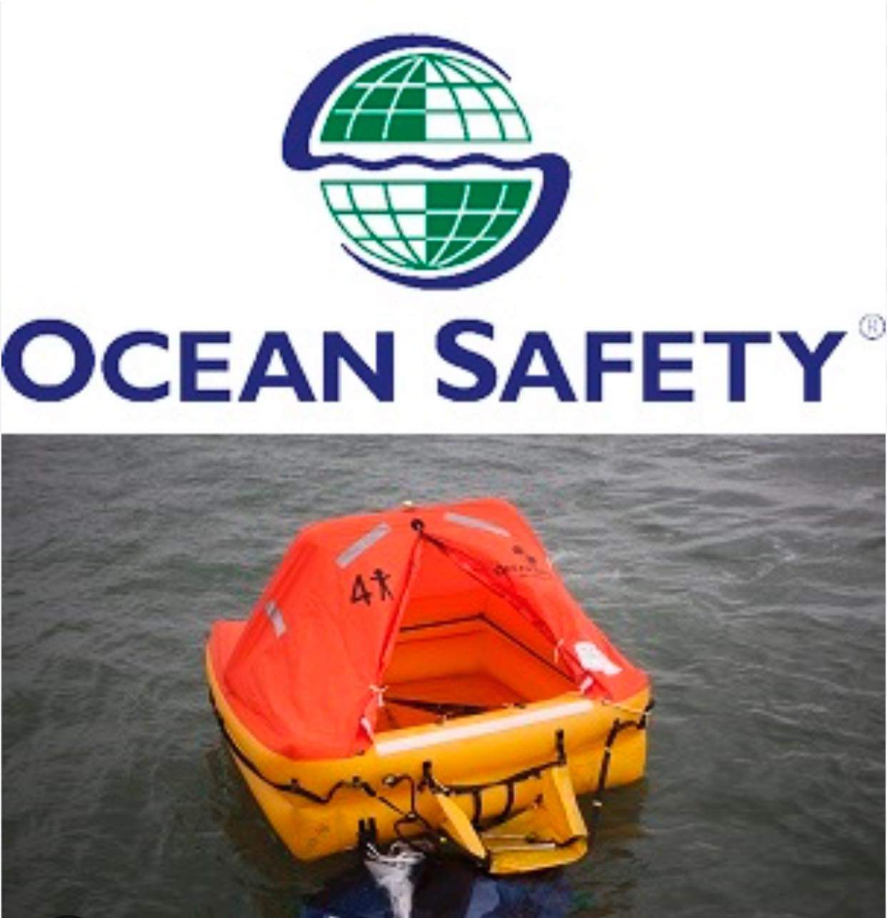 Photo of the type of liferaft our volunteer crew will man for 200 hours