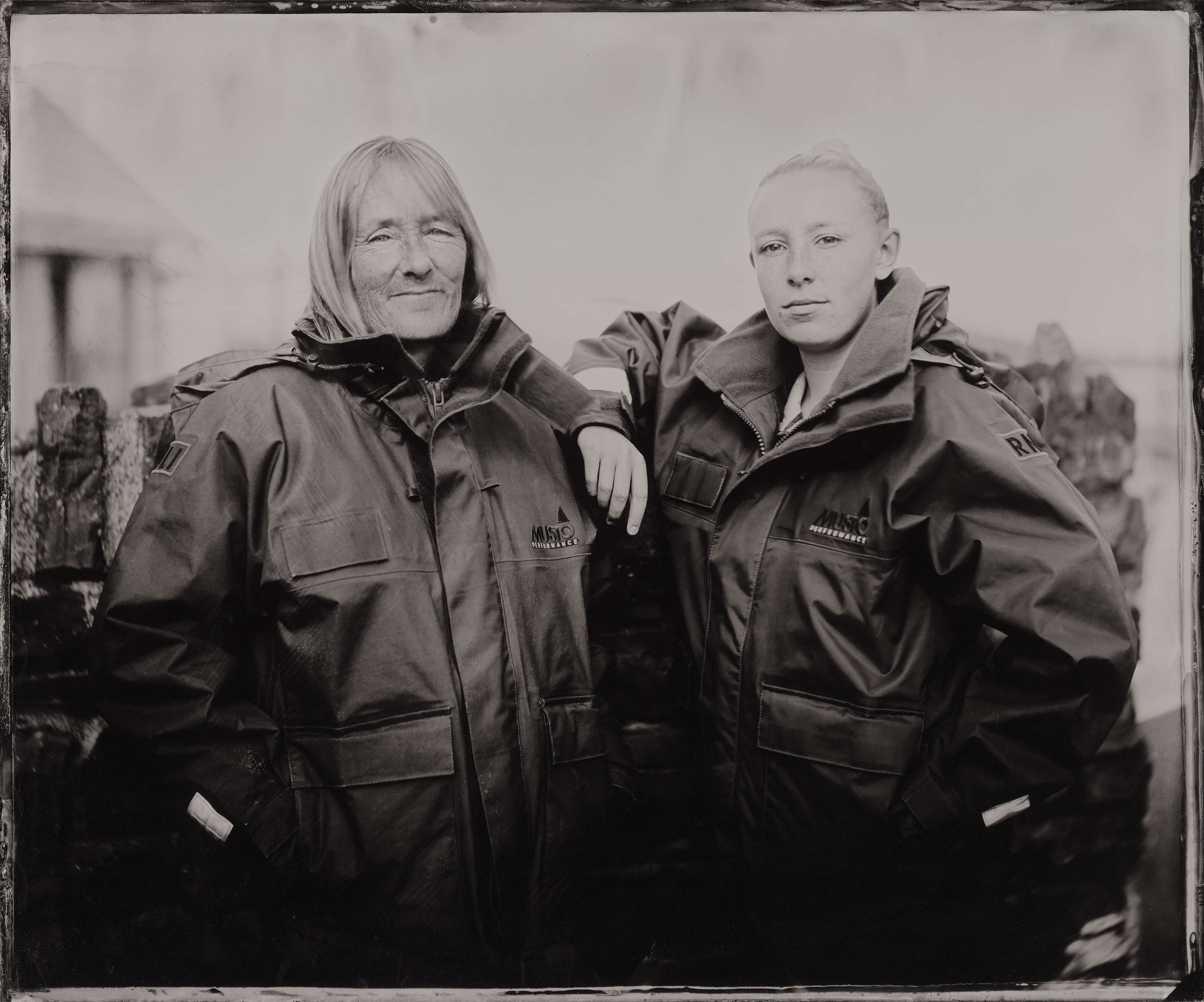 other and daughter Máire and Síle from Ballycotton RNLI stood side by side