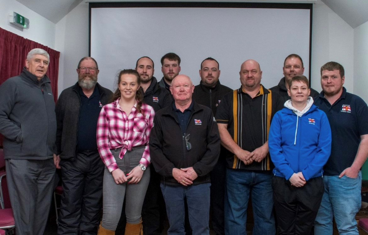 Group photo of crew