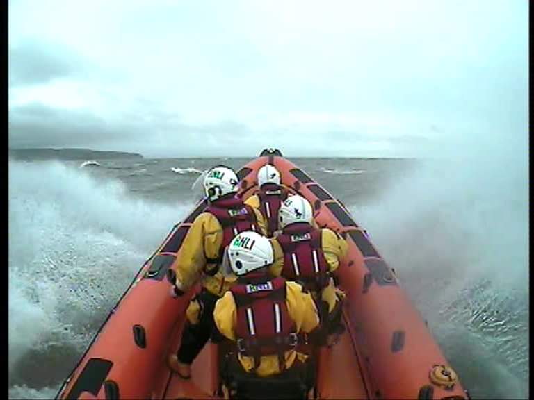 Picture from boat camera of Beaumaris Atlantic 85 