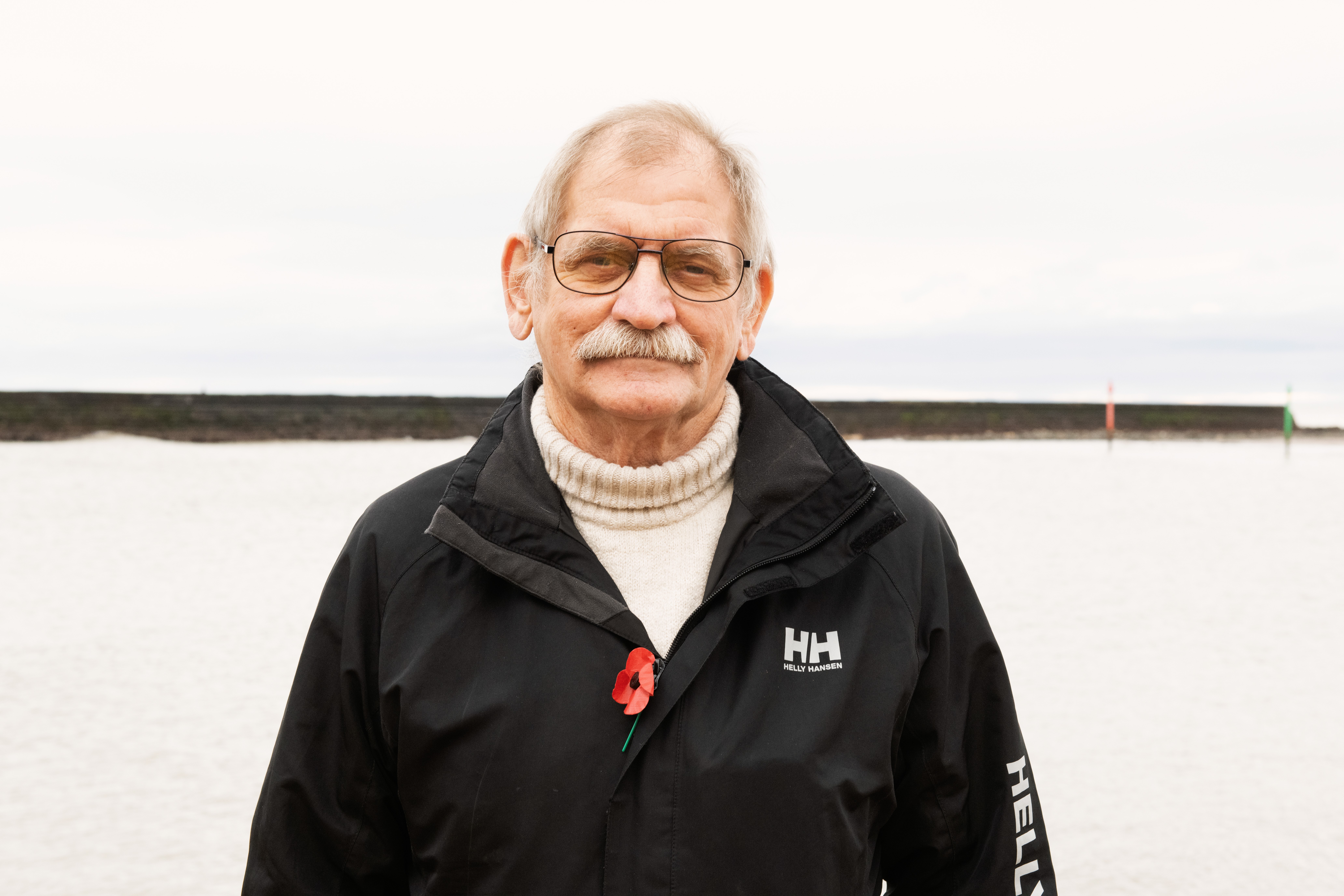 Ron Churchill joined Arbroath RNLI in 1981, sailing on the Mersey for 24 years.
