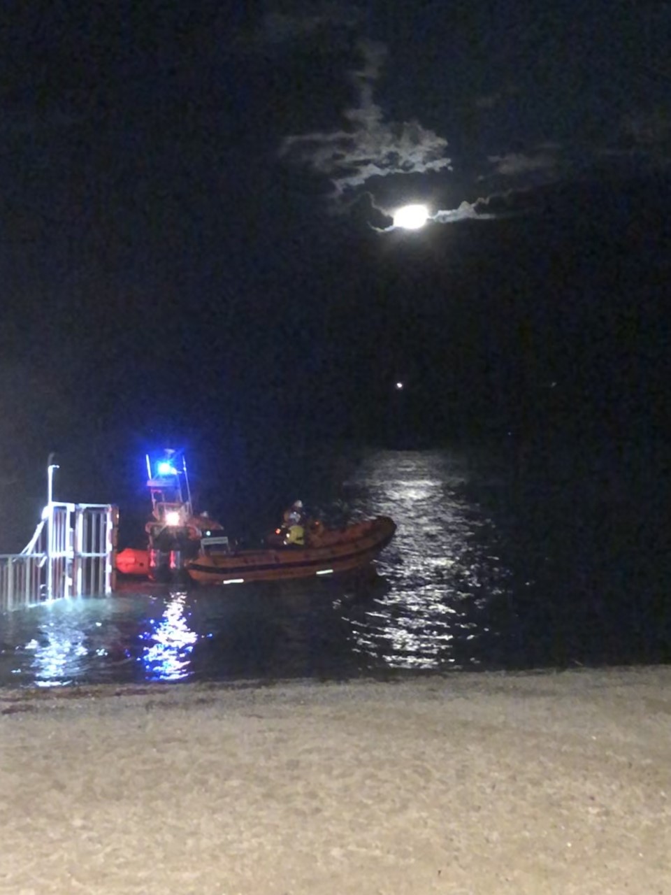 Beaumaris Lifeboat evening launch