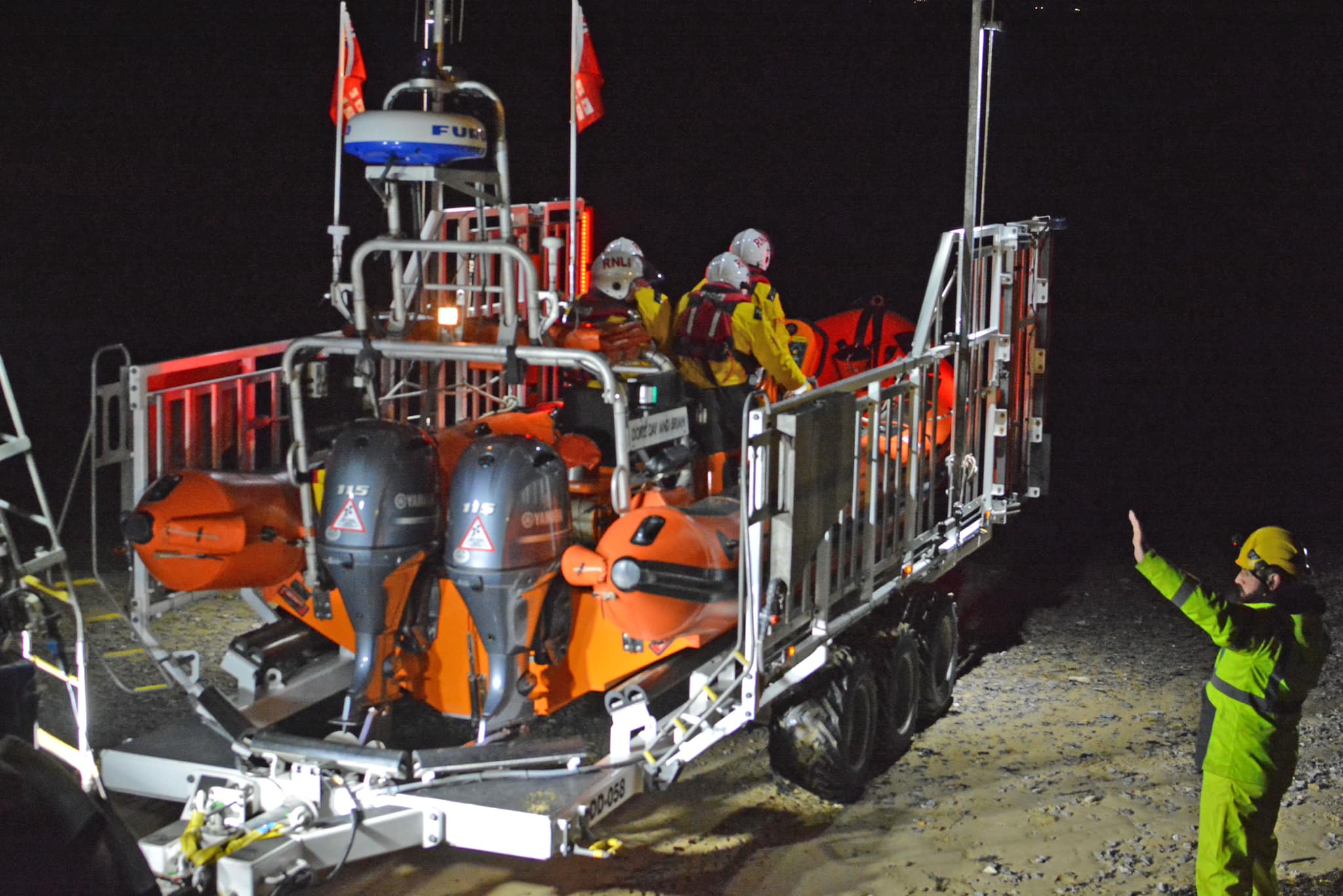 A library image of Burnham's Atlantic 85 being recovered