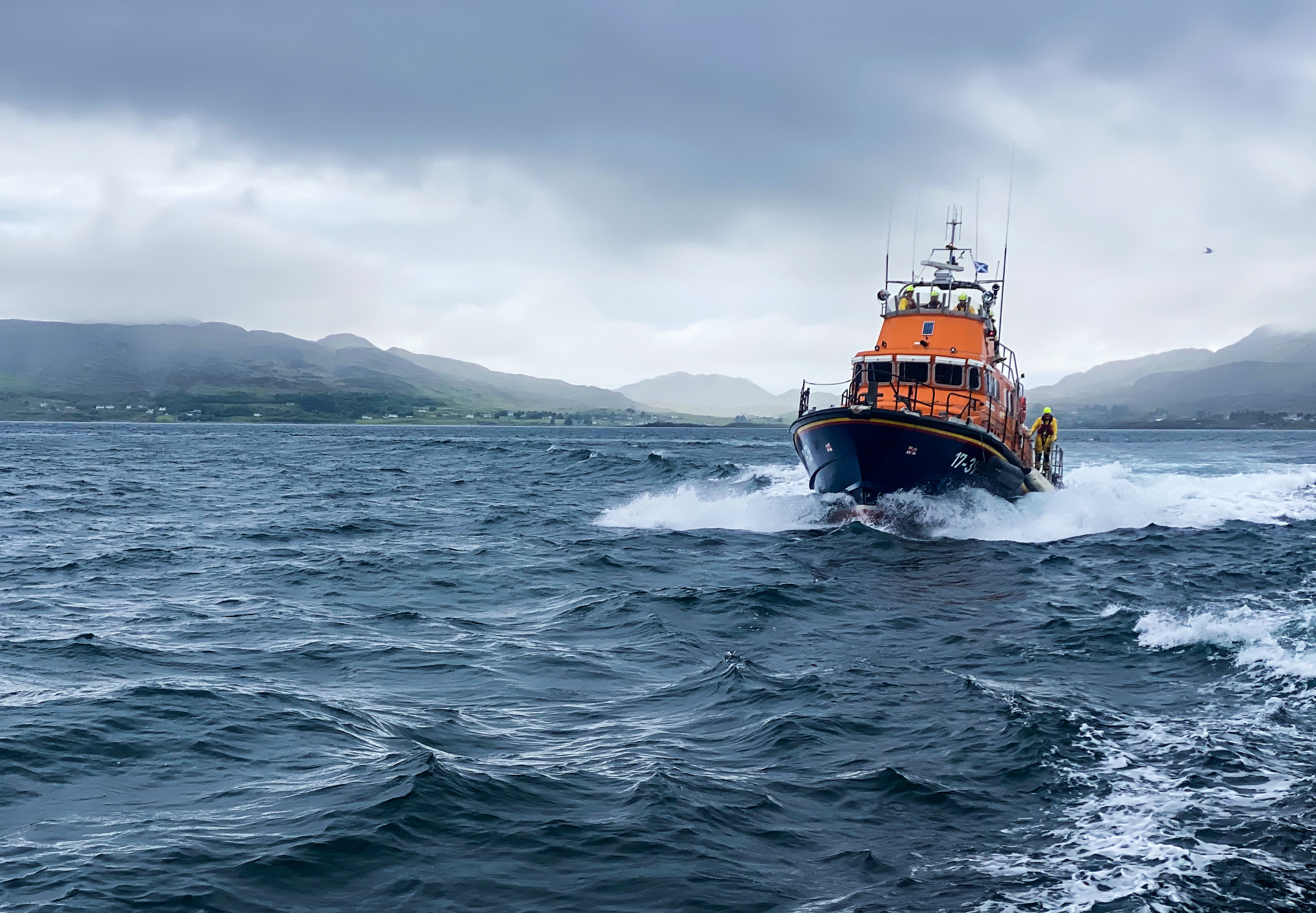 Tobermory RNLI lifeboat library photo