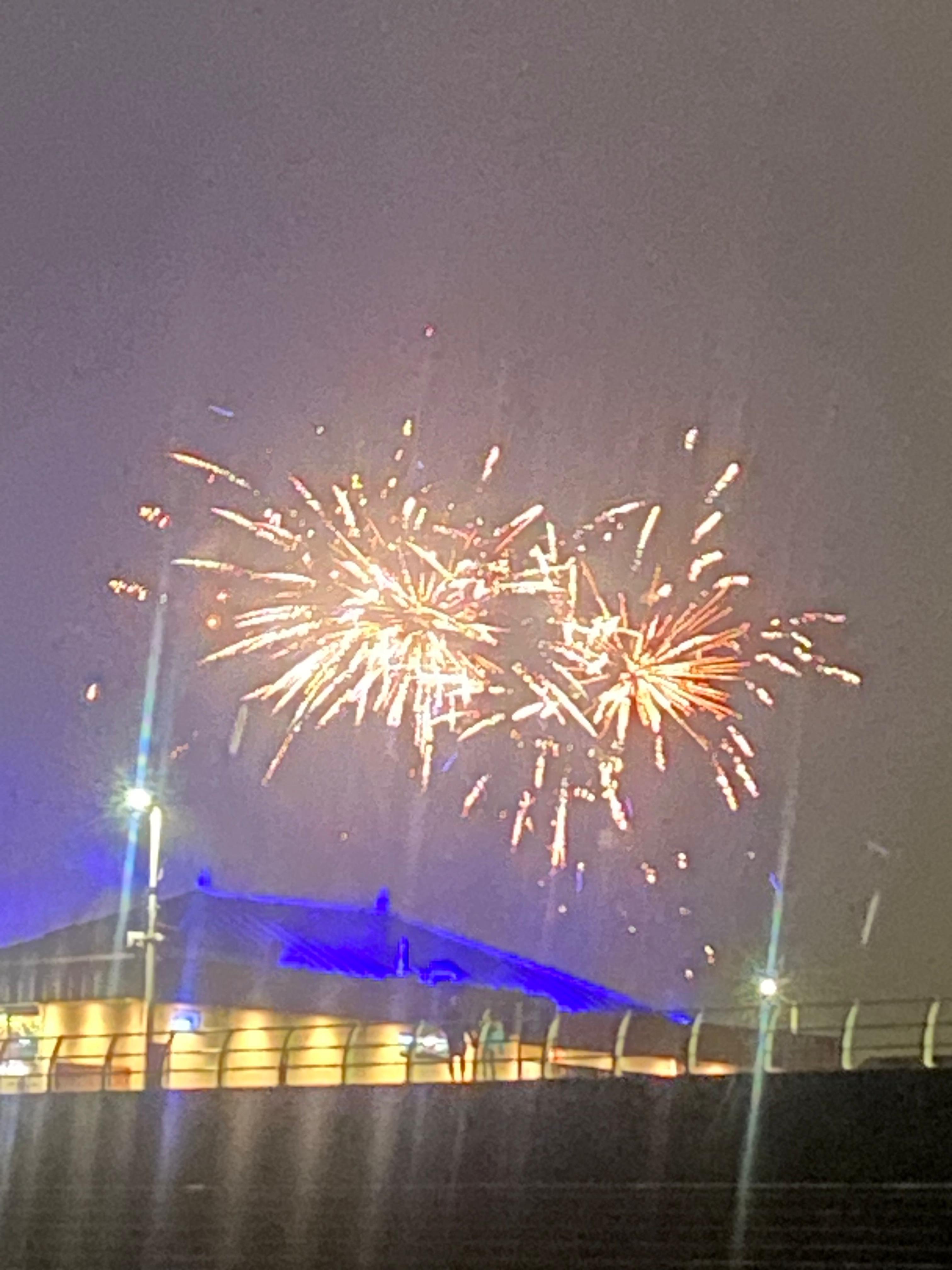 Port Talbot RNLI firework shout