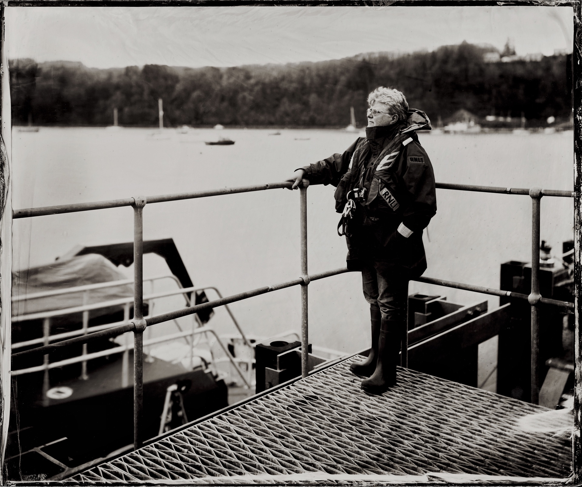 Sam's portrait taken by Jack Lowe of the Lifeboat Station Project