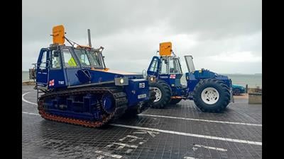 New Launching Tractor For Margate s RNLI Lifeboat RNLI new-launching-tractor-for-margate-s-rnli-lifeboat-rnli