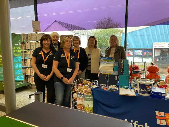 Fundraisers and the pop up shop in the local supermarket