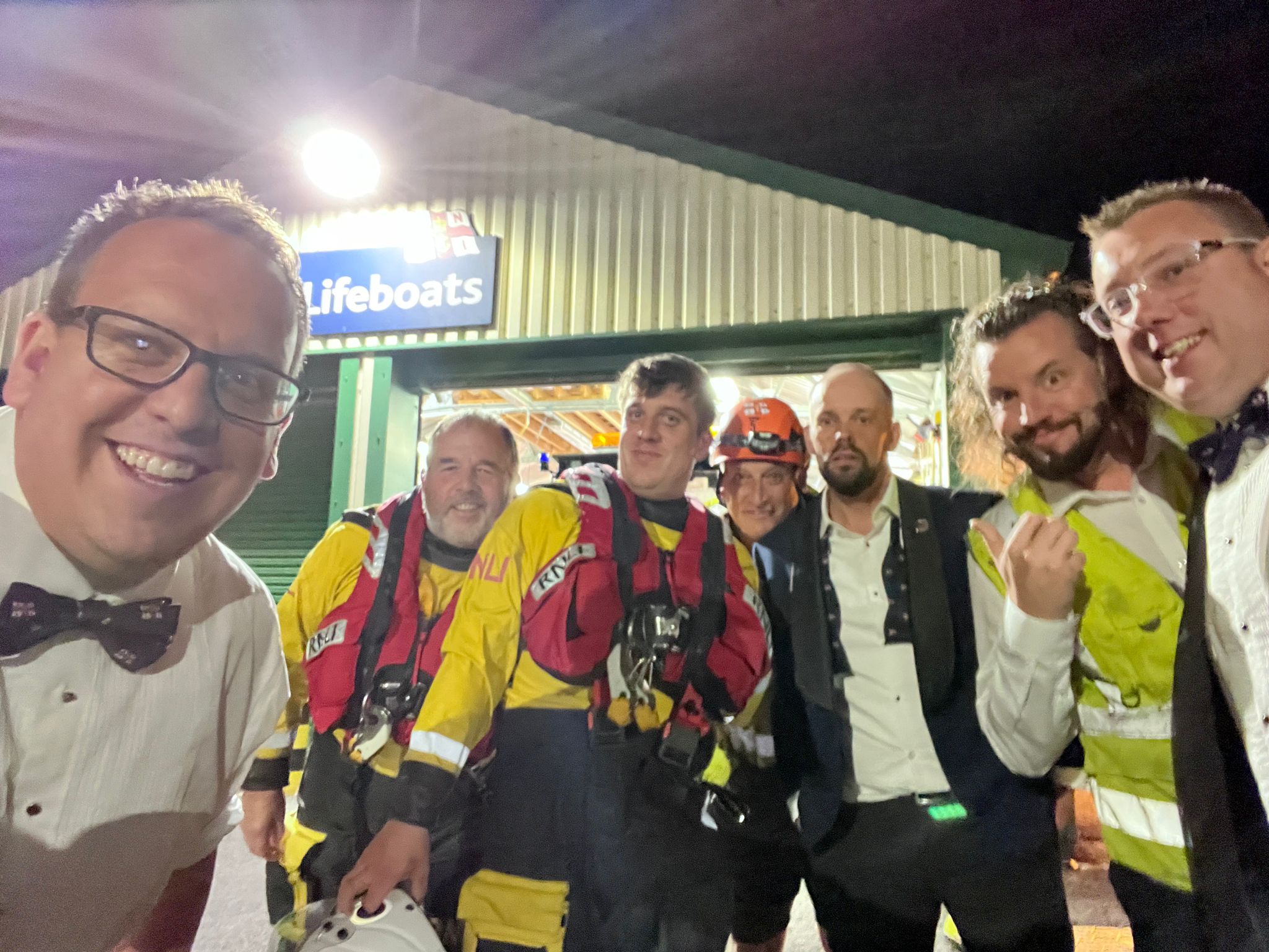 At the lifeboat station after the 32 minutes past midnight shout