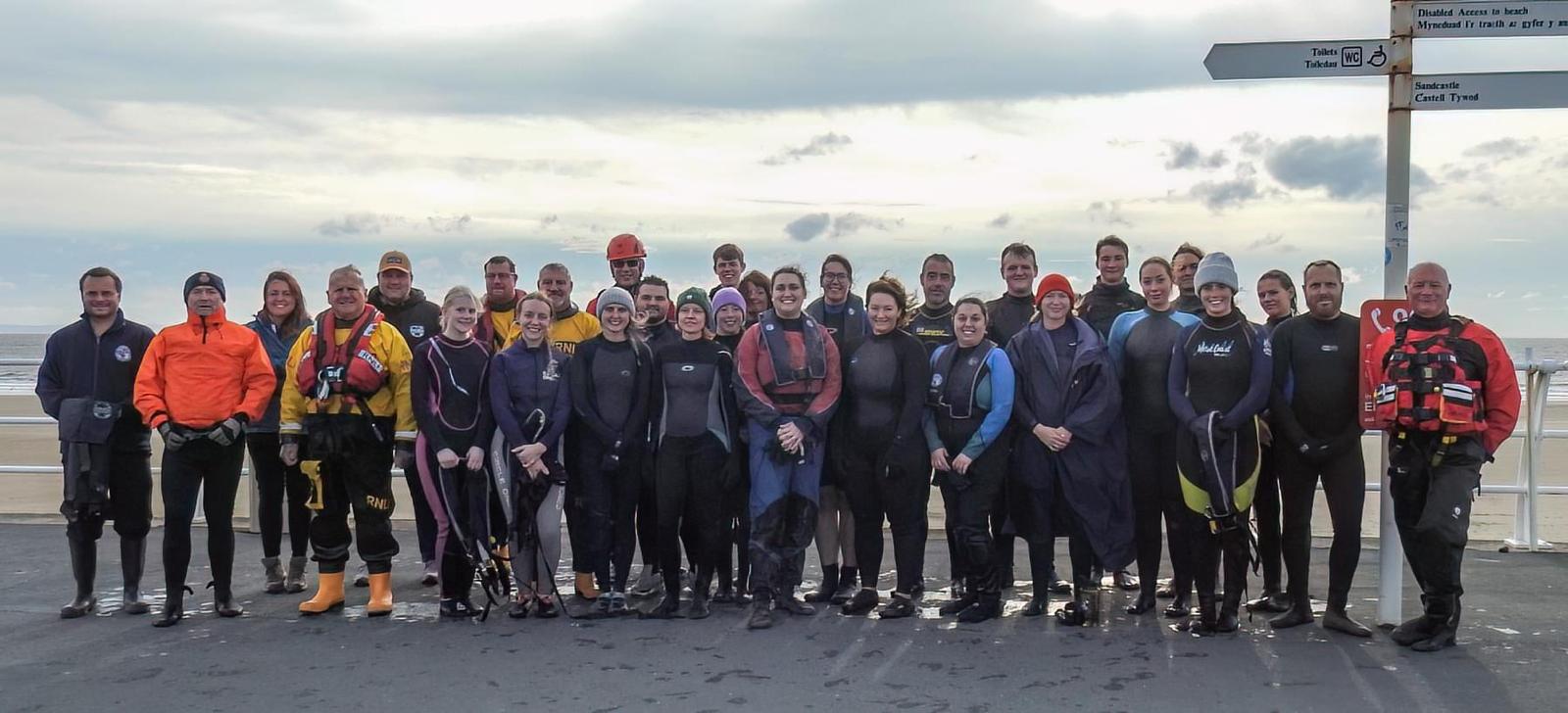 Attendees at the Marine Mammal medics course Aberavon 05/10/24