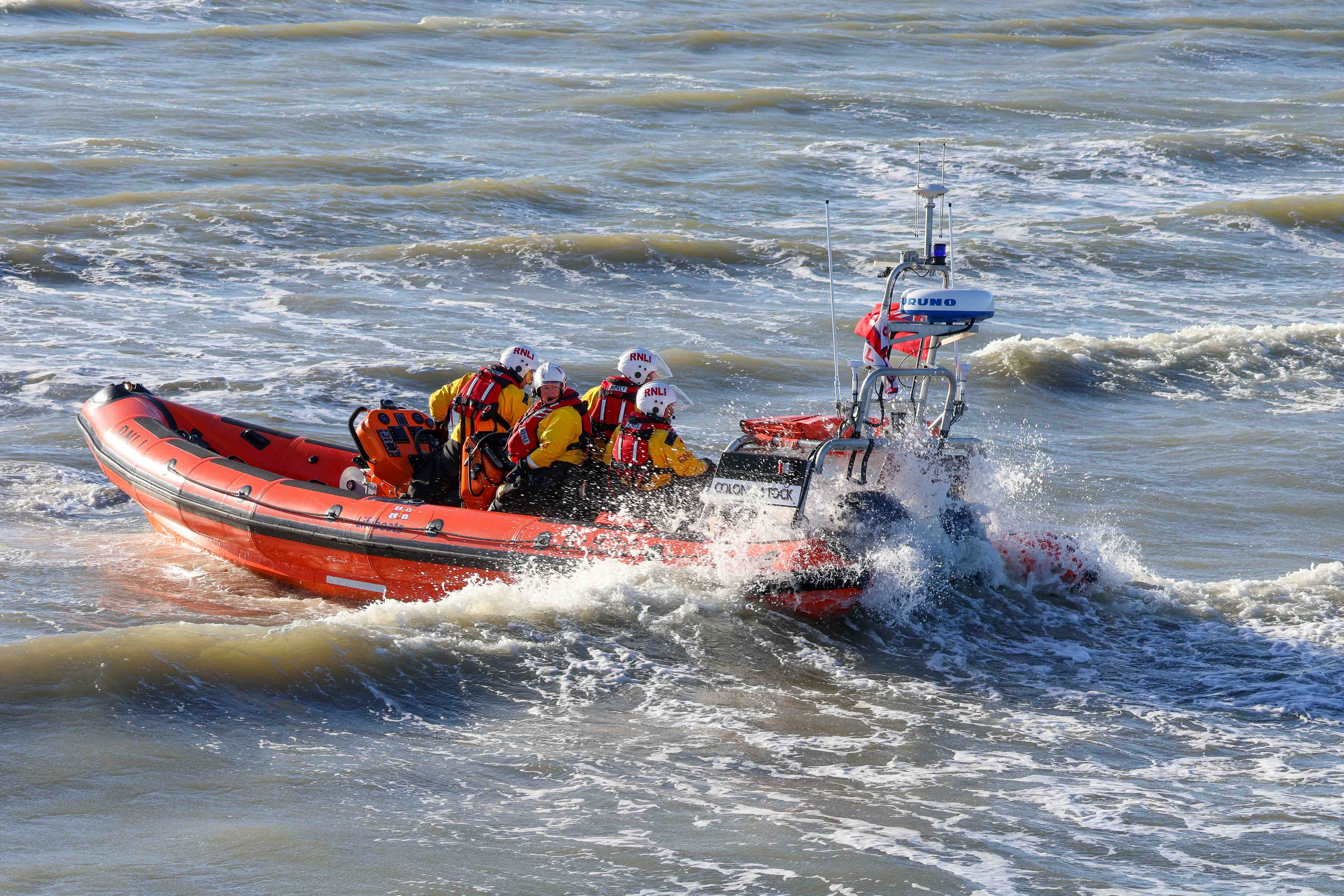 Margate RNLI's B class lifeboat 'Colonel Stock'