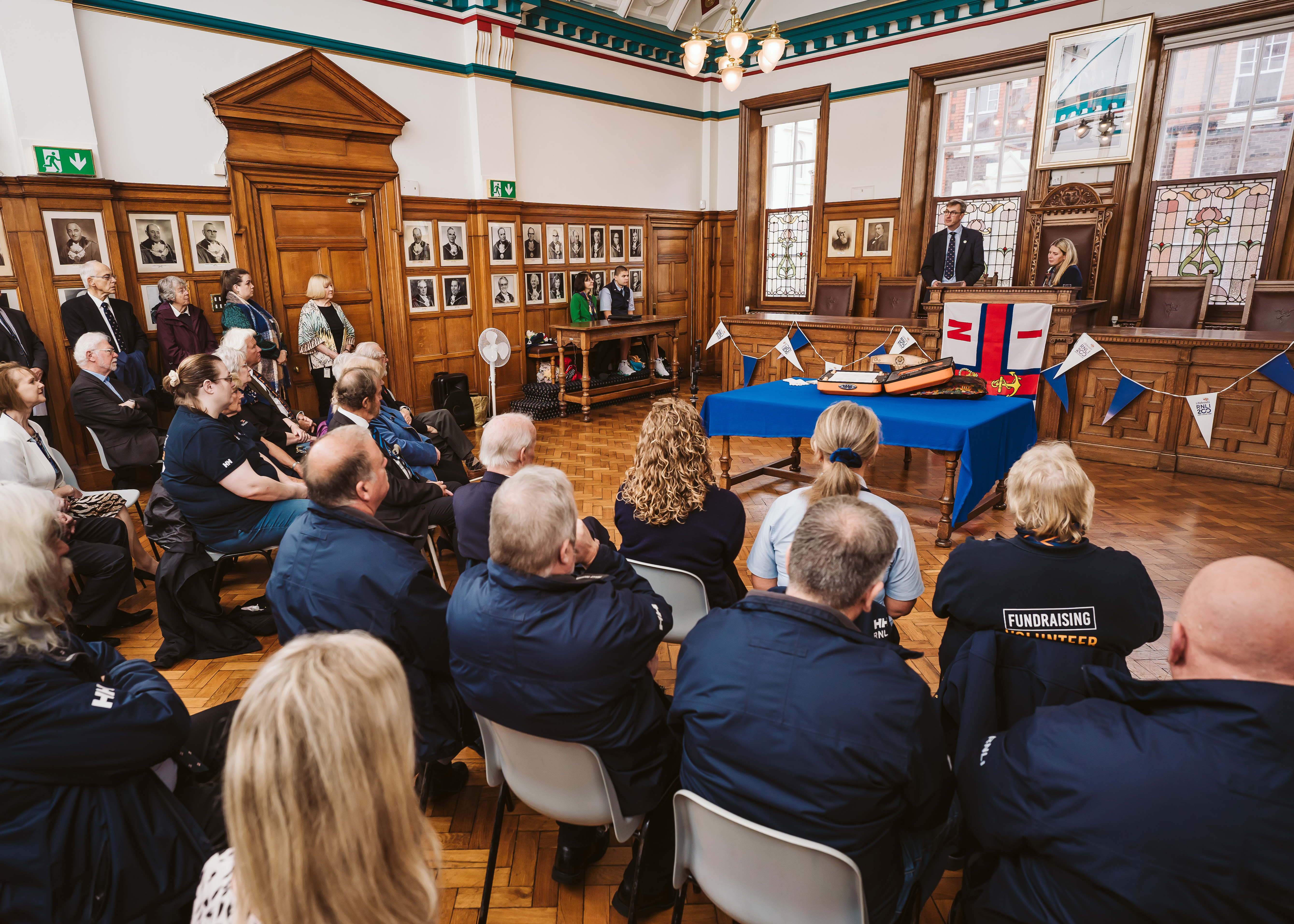 The event in City Hall, Douglas