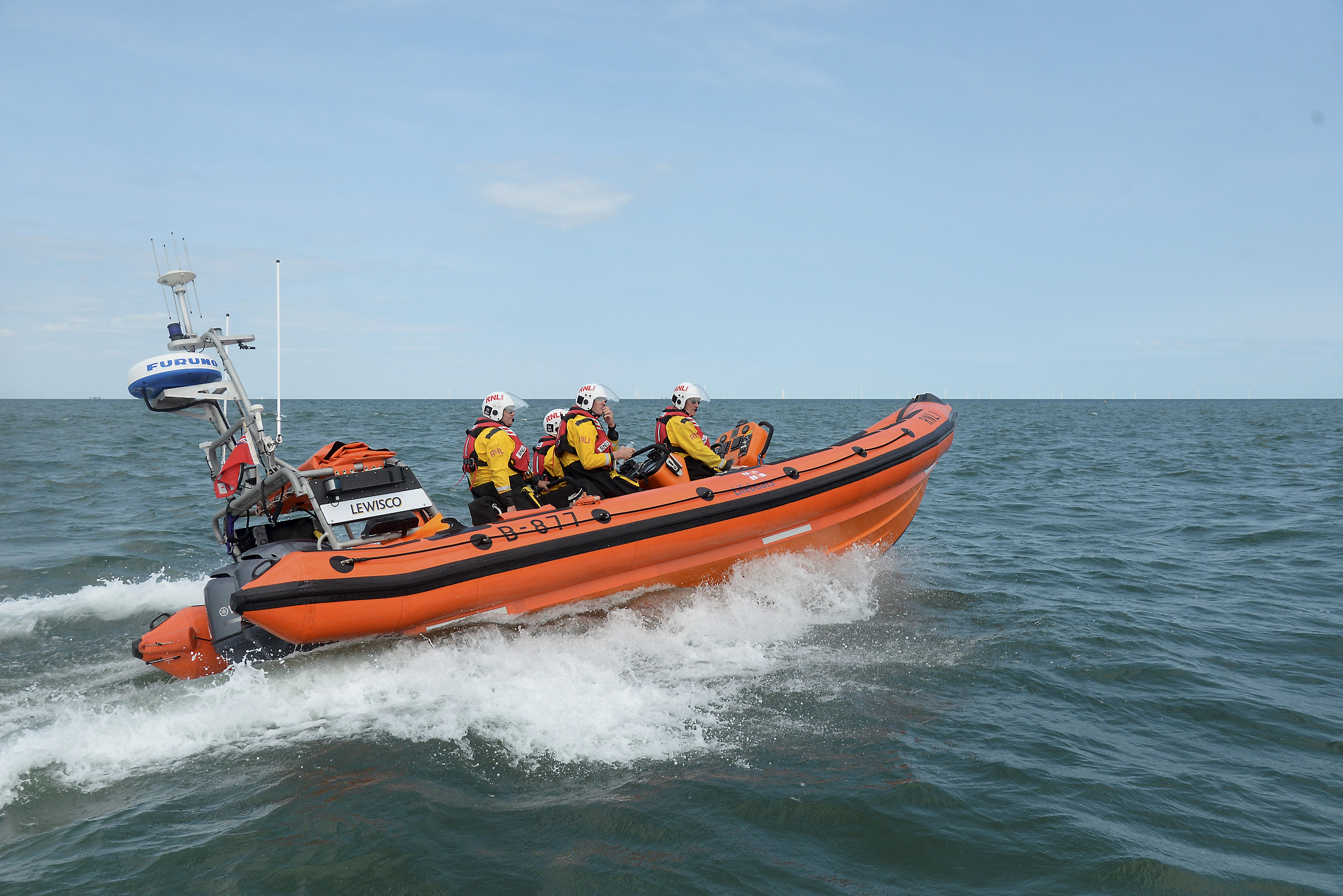 The Whitstable B class lifeboat, Lewisco.